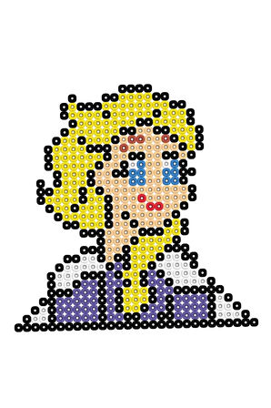 Kız Çocuk Oyuncak Erkek Çocuk Oyuncak 3in1 Frozen Pixel Pixel Boncuk Aktivite ve Oyuncak Seti S00005