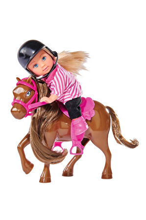 Kız Çocuk Oyuncak Erkek Çocuk Oyuncak Evi Ata Biniyor 12cm SMB-105737464 - 1adet Stokta Olan Gönderi