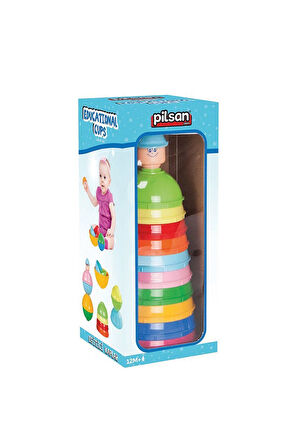 Kız Çocuk Oyuncak Erkek Çocuk Oyuncak 03 264 Eğitici Kaplar Kule Eğitici Oyuncaklar