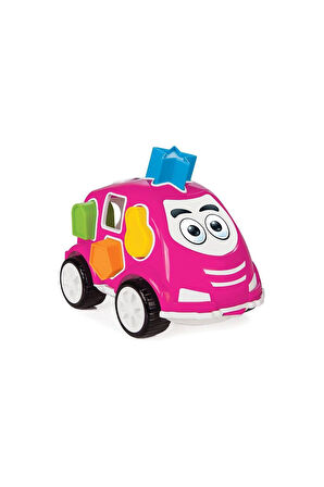 Kız Çocuk Oyuncak Erkek Çocuk Oyuncak 03 187 , Smart Bultak Pembe Araba Eğitici Oyuncaklar