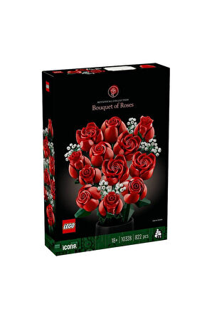 Kız Çocuk Oyuncak Erkek Çocuk Oyuncak 10328 Gül Buketi 822 parça +18 yaş Eğitici Oyuncaklar