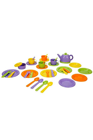 Kız Çocuk Oyuncak Erkek Çocuk Oyuncak 4682 Little Chef Çay Seti 36 Parça Eğitici Oyuncaklar