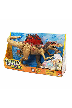 Kız Çocuk Oyuncak Erkek Çocuk Oyuncak Dino Valley Sesli ve Işıklı Spinosaurus 40cm - S00042065 Eğiti