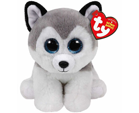 Öğretici Oyuncak TY Beanie Babies Buff Sibirya Kurdu Peluş 15cm Kız Erkek Çocuk Eğitici Eğitici O