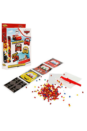 Kız Çocuk Oyuncak Erkek Çocuk Oyuncak 4in1 Cars Pixel Pixel Boncuk Aktivite ve Oyuncak Seti Eğitici