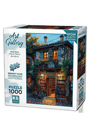 Kız Çocuk Oyuncak Erkek Çocuk Oyuncak KS Games Book Store Puzzle 1000 Parça 20790 Eğitici Oyuncaklar