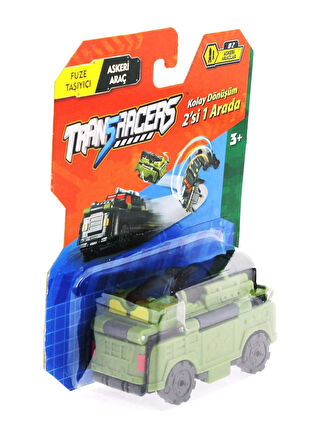 Öğretici Oyuncak Transracers Dönüşen Araçlar Askeri Araçlar Füze / Askeri Araç Kız Erkek Çocuk Eğitici Öğretici Oyunc