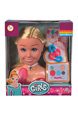 Kız Çocuk Oyuncak Erkek Çocuk Oyuncak Prenses Saç Tasarımı SMB-105560177 Eğitici Oyuncaklar