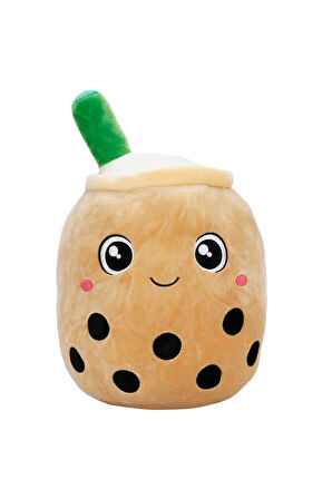 Kız Çocuk Oyuncak Erkek Çocuk Oyuncak Bubble Tea Peluş 35cm - 1adet Stokta Olan Renk Gönderilir Eğit