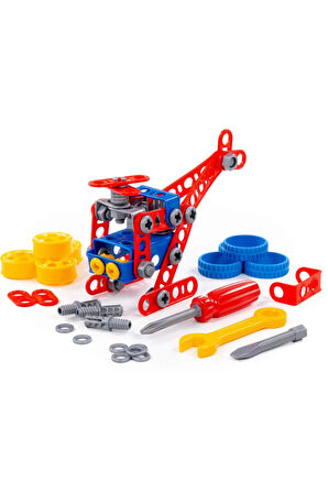 Kız Çocuk Oyuncak Erkek Çocuk Oyuncak Tasarım Parçası Mucit 91 Parça Kutuda 72986 Eğitici Oyuncaklar