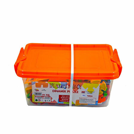 Kız Erkek Çocuk Oyuncak 422 Efe, Dinamik 100 parça Puzzle Kız Erkek Çocuk Eğitici