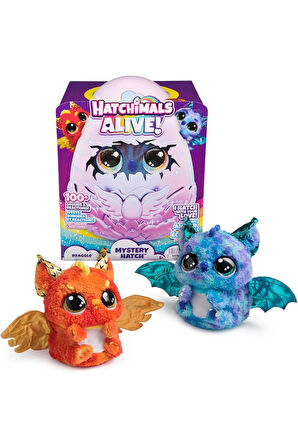 Kız Çocuk Oyuncak Erkek Çocuk Oyuncak Hatchimals Peluş Simli Draggle Eğitici Oyuncaklar
