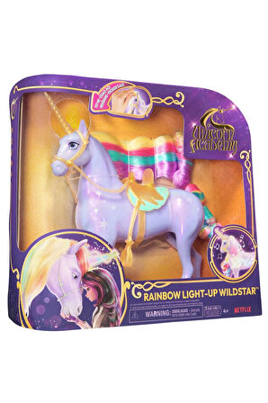 Kız Çocuk Oyuncak Erkek Çocuk Oyuncak Unicorn Akademisi Rainbow Wildstar 28cm - SPM-6071157 Eğitici