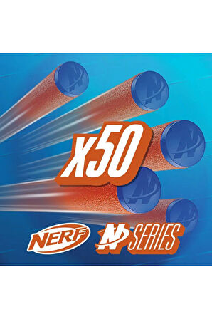 Kız Çocuk Oyuncak Erkek Çocuk Oyuncak F8639 Nerf N Serisi Dart 50li Yedek Paket Eğitici Oyuncaklar