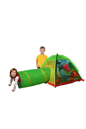 Kız Çocuk Oyuncak Erkek Çocuk Oyuncak İglo Dinazor Tünelli Çadır 170x112x94cm Eğitici Oyuncaklar