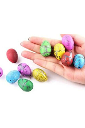 Çocuk Gelişim Oyuncaklar Suda Çatlayan Dinazor Yumurtaları: 3Adet Oyuncak Seti Kız Erkek Çocuk Oyunc