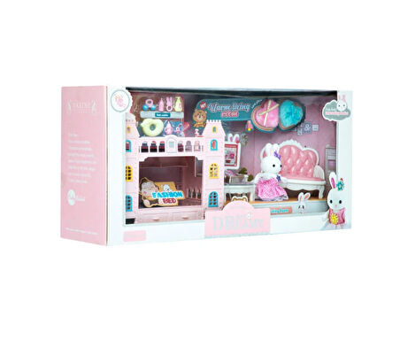Eğitici Oyuncak Bay Dreamy Tatlı Zamanı Mini Tavşan Oyun Seti Kız Erkek Çocuk Eğitici Eğitici Oy