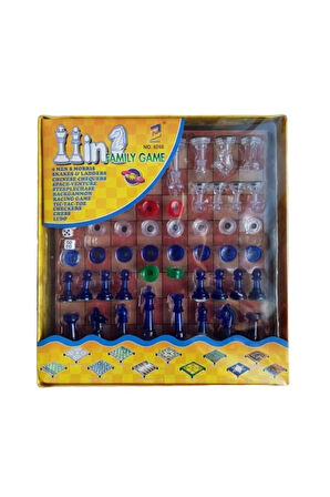 Kız Çocuk Oyuncak Erkek Çocuk Oyuncak 11 in 1 Satrançlı Oyun Seti Eğitici Oyuncaklar