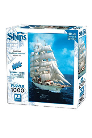 Kız Çocuk Oyuncak Erkek Çocuk Oyuncak KS Games Sea Cloud Puzzle 1000 Parça 20774 Eğitici Oyuncaklar