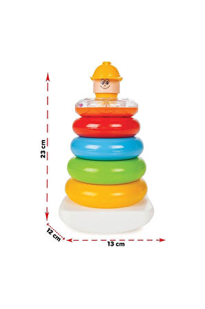 Kız Çocuk Oyuncak Erkek Çocuk Oyuncak 03 267 Eğlenceli Halkalar Eğitici Oyuncaklar