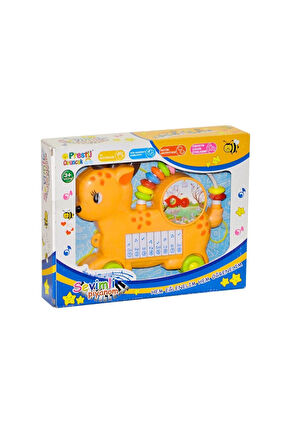 Kız Çocuk Oyuncak Erkek Çocuk Oyuncak PR-18 Pilli Sevimli Pianom -Prestij Eğitici Oyuncaklar