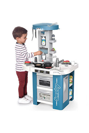 Kız Çocuk Oyuncak Erkek Çocuk Oyuncak Smoby Kitchen Tech Edition Mutfak Seti 7600311052 Eğitici Oyun