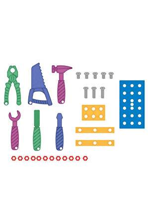 Kız Çocuk Oyuncak Erkek Çocuk Oyuncak 03 651 Mini Tamir Seti -Oyuncak Eğitici Oyuncaklar