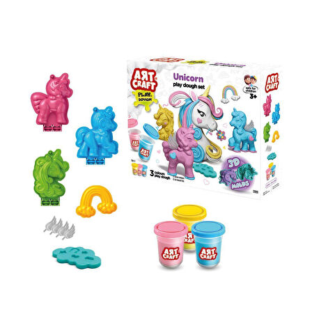 Öğretici Oyuncak 03998 Art Craft Seyahat Araçları Hamur Set 168 Gr -Fentoys Kız Erkek Çocuk Eğiticil