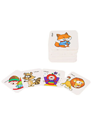 Kız Çocuk Oyuncak Erkek Çocuk Oyuncak 2846-728 Farkı Gör Hafıza Oyunu -Hobi Oyuncak Eğitici Oyuncakl