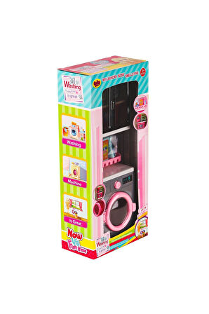 Kız Çocuk Oyuncak Erkek Çocuk Oyuncak 02380 Çamaşır Makinesi Oyun Seti -Oydaş Oyuncak Eğitici Oyunca