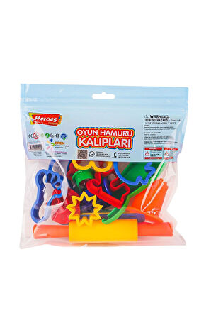 Kız Çocuk Oyuncak Erkek Çocuk Oyuncak ERN-514 Oyun Hamuru Kalıpları -Eren Eğitici Oyuncakları Eğitic