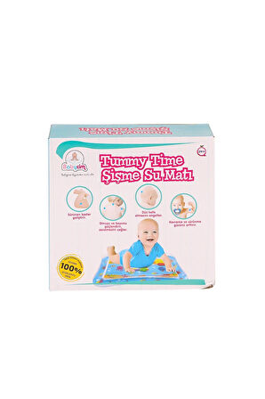 Kız Çocuk Oyuncak Erkek Çocuk Oyuncak 884C Tummy Time Şişme Su Matı -Birliktoys Eğitici Oyuncaklar