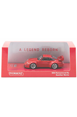 Kız Çocuk Oyuncak Erkek Çocuk Oyuncak Tarmac Works 1/64 993 Remastered By Gunther Werks Red Eğitici