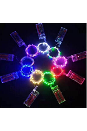 Eğitici Öğretici Çocuk Oyuncaklar Ac-kapat 3 Metre Karışık Renkli Peri Led