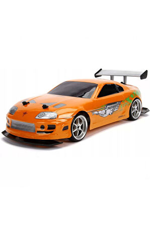 Kız Çocuk Oyuncak Erkek Çocuk Oyuncak 1:10 Fast & Furious 1995 Kumandalı Brian's Toyota Supra Drift