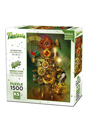 Kız Çocuk Oyuncak Erkek Çocuk Oyuncak Ks Games It's AbTime Puzzle 1500 Parça 22047 Eğitici Oyuncakla