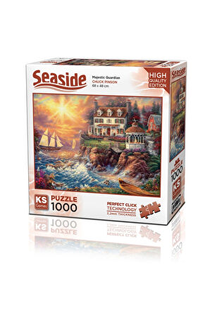 Kız Çocuk Oyuncak Erkek Çocuk Oyuncak Ks Games Majestic Guardian Puzzle 1000 Parça 20674 Eğitici Oyu