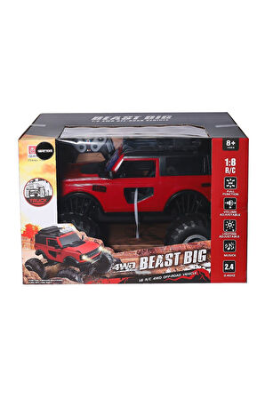 Kız Çocuk Oyuncak Erkek Çocuk Oyuncak 112409 Kumandalı Dev Jeep 1:18 -Gepettoys Eğitici Oyuncaklar