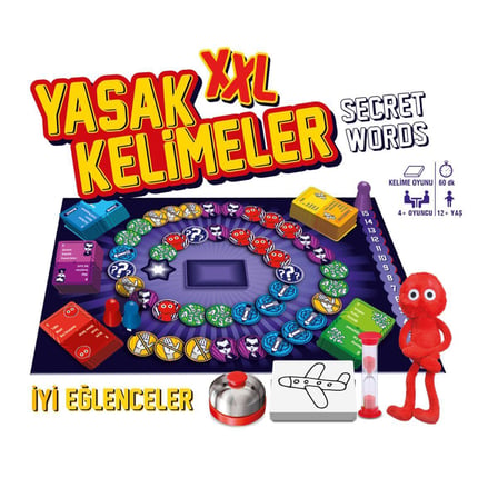 Öğretici Oyuncak 25111 KS, Yasak Kelimeler XXL Oyunu Kız Erkek Çocuk Eğitici