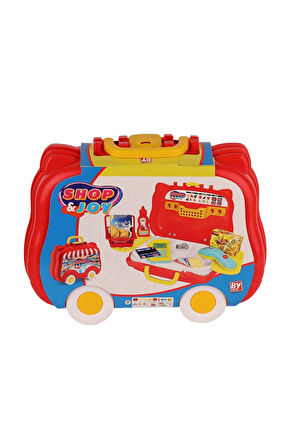 Kız Çocuk Oyuncak Erkek Çocuk Oyuncak BP-565 Alışveriş Seti Çanta -Özbayraktar Oyuncak Eğitici Oyunc
