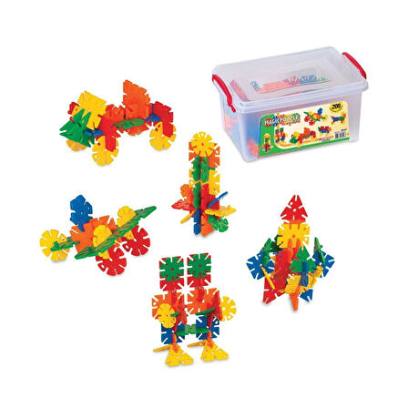 Eğitici Oyuncak 03147 Dede Magic Puzzle 200 Parça Kız Erkek Çocuk Eğitici