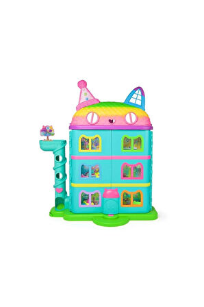 70742 Gabbys Dollhouse Festival Evi Eğlenceli Müzikli Oyun Seti 63 cm -Spinmaster
