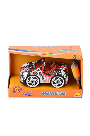 Kız Çocuk Oyuncak Erkek Çocuk Oyuncak 4516 Sök Tak Grafitti Araba Eğitici Oyuncaklar