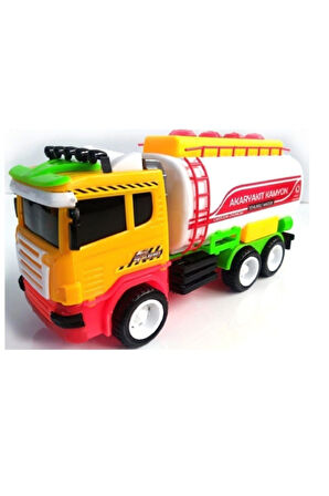 Eğitici Öğretici Çocuk Oyuncaklar Benzin Tankeri Kırılmaz Büyük Boy Oyuncak