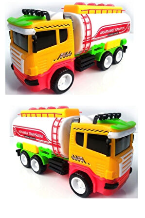 Eğitici Öğretici Çocuk Oyuncaklar Benzin Tankeri Kırılmaz Büyük Boy Oyuncak