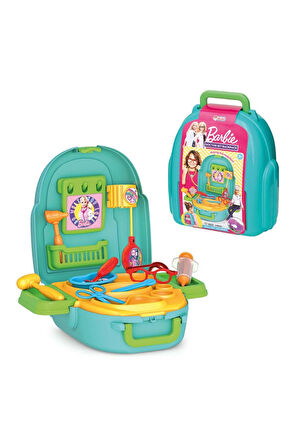Kız Çocuk Oyuncak Erkek Çocuk Oyuncak 03840 DOKTOR SET SIRT ÇANTASI -FEN Eğitici Oyuncaklar