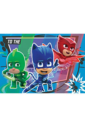 Kız Çocuk Oyuncak Erkek Çocuk Oyuncak PJM 714 Puzzle 100 -KS Eğitici Oyuncaklar