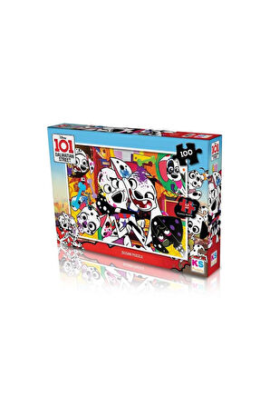 Kız Çocuk Oyuncak Erkek Çocuk Oyuncak DAL 714 101 DALMATION PUZZLE 100 -KS Eğitici Oyuncaklar