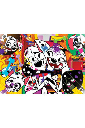 Kız Çocuk Oyuncak Erkek Çocuk Oyuncak DAL 714 101 DALMATION PUZZLE 100 -KS Eğitici Oyuncaklar