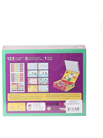 Kız Erkek Çocuk Oyuncak MANYETİK AKTİVİTE SAYILAR Kız Erkek Çocuk Eğitici